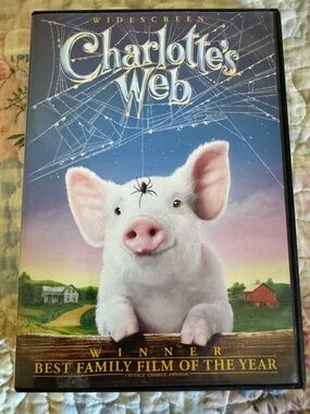Charlotte's Web DVD - White/Pink Pig Artwork